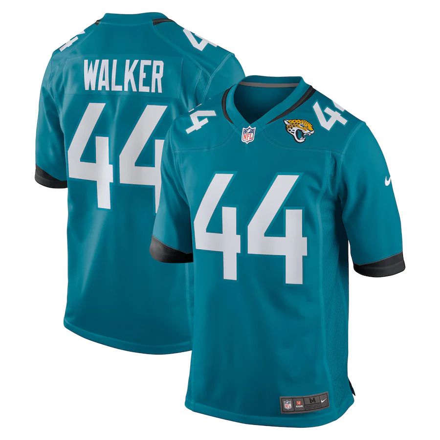 Cheap Men Jacksonville Jaguars 44 Travon Walker Nike Teal 2022 NFL Draft First Round Pick Game Jersey